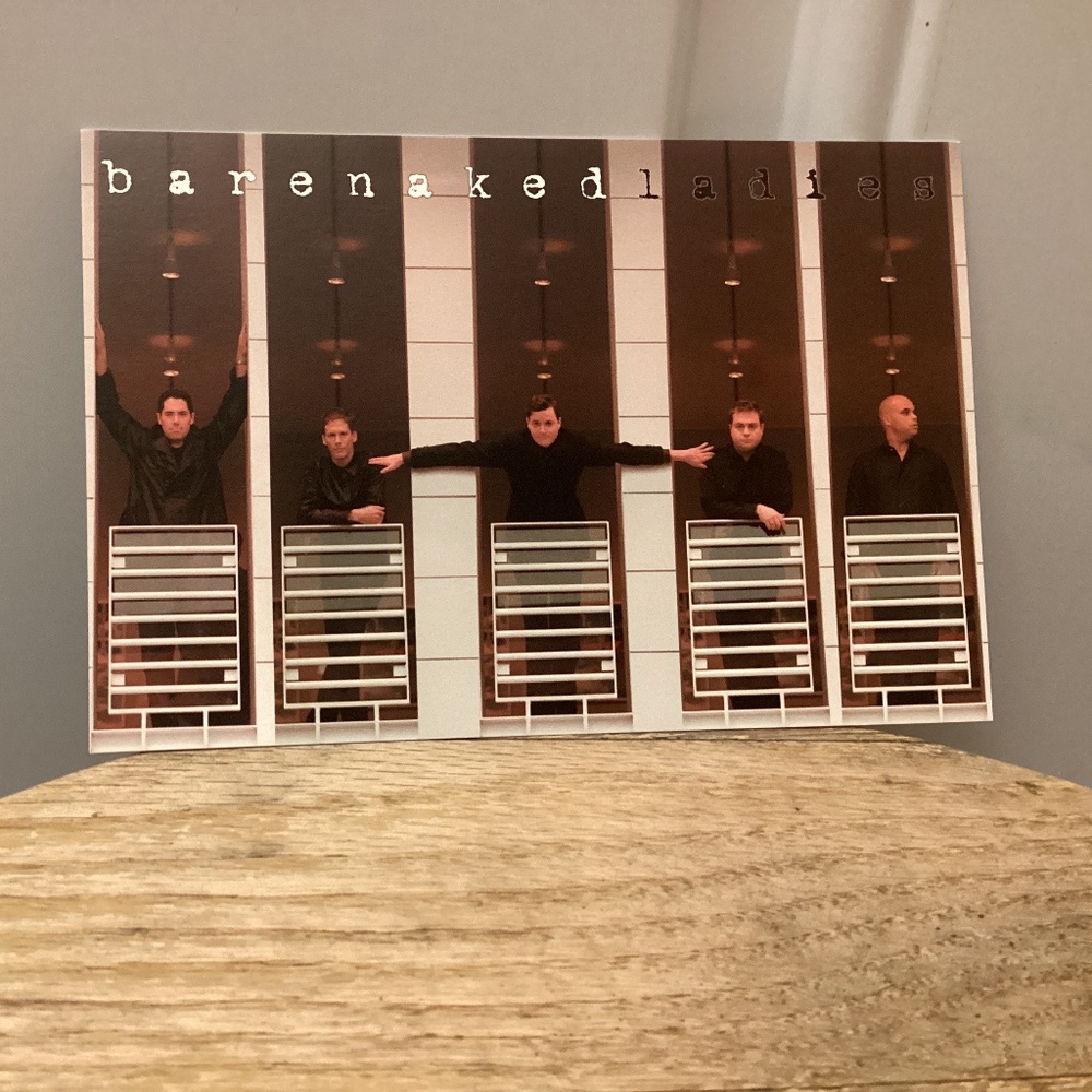NEW BNL Barenaked Ladies 4x6 Postcard